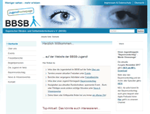 Tablet Screenshot of jugend.bbsb.org